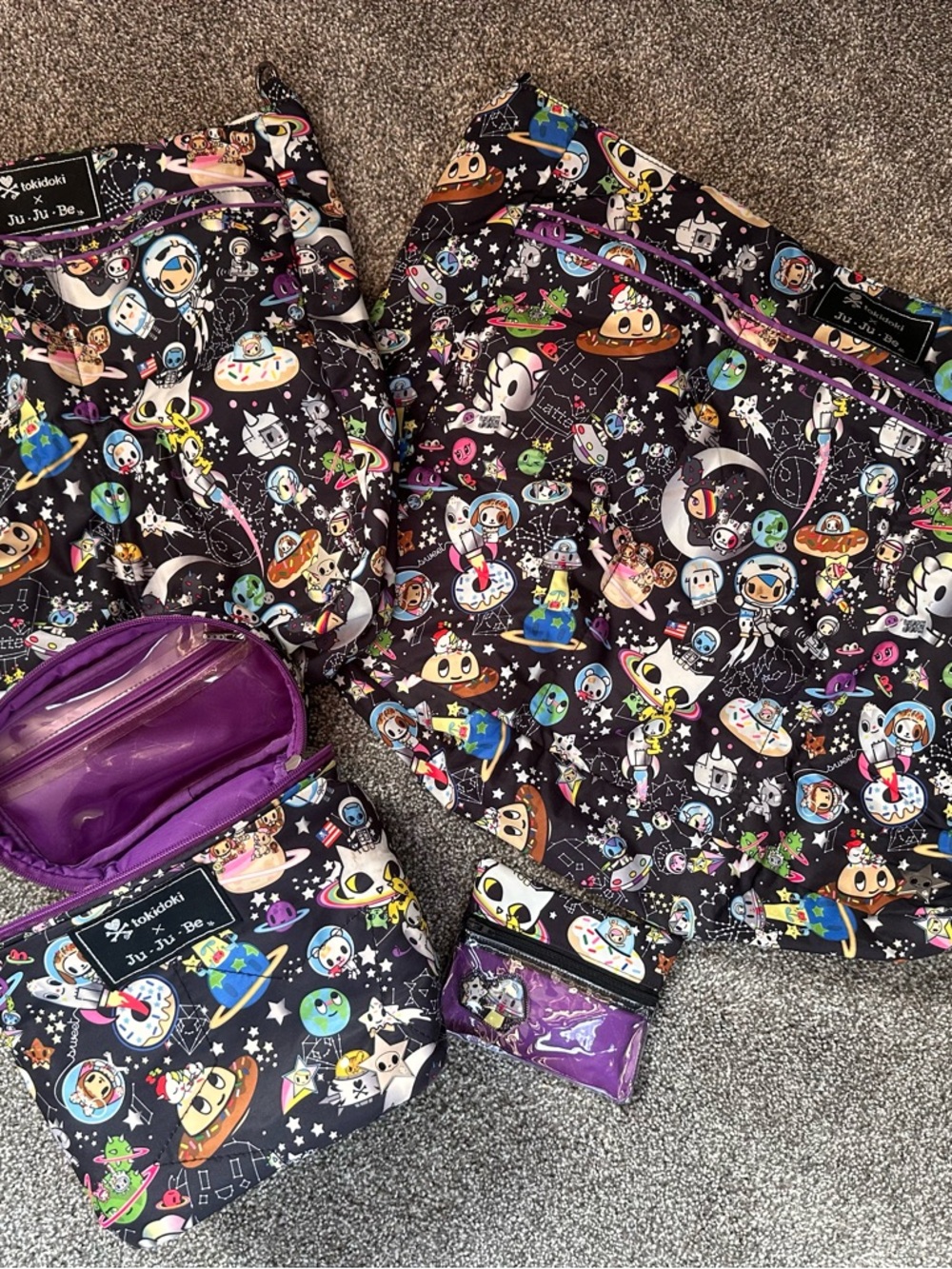 Jujube Tokidoki Space Place Bag Lot